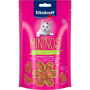 MININOS Jolly Jerky Entensnack in Scheiben
