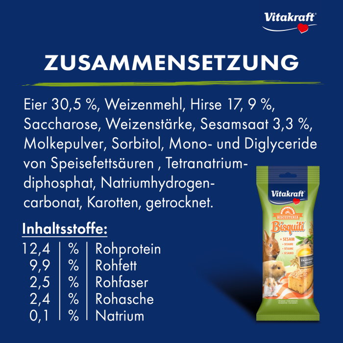 Bisquiti® + Sesam